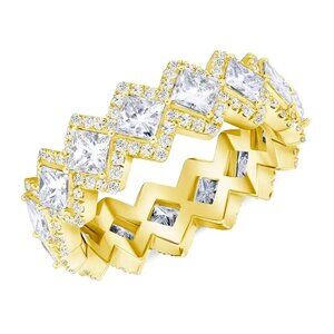 CUBIC ZIRCONIA BAND